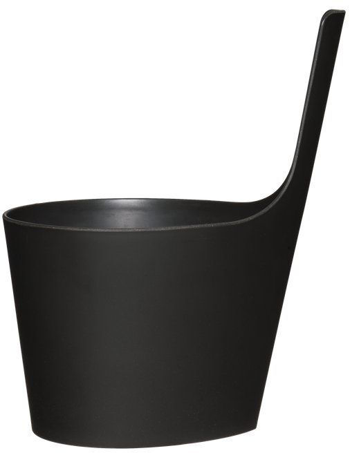 Rento Pisara Sauna Pail Bio-composite - Peat/Black