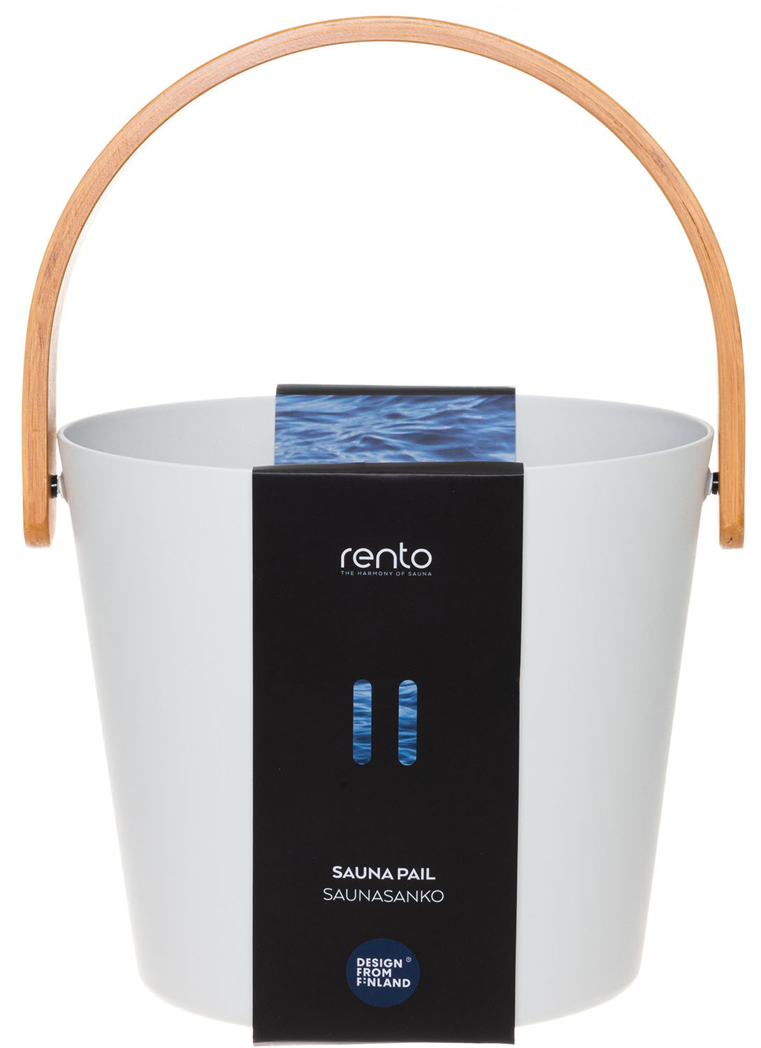 White Aluminum Sauna Bucket