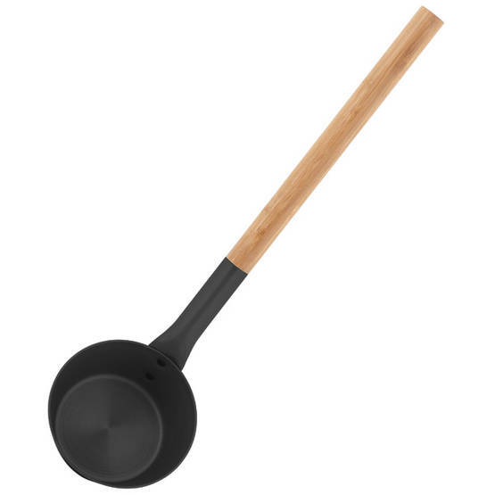 Rento Sauna Ladle Aluminum, Black