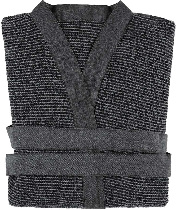 Rento Kenno Sauna Bathrobe - Black - S/M