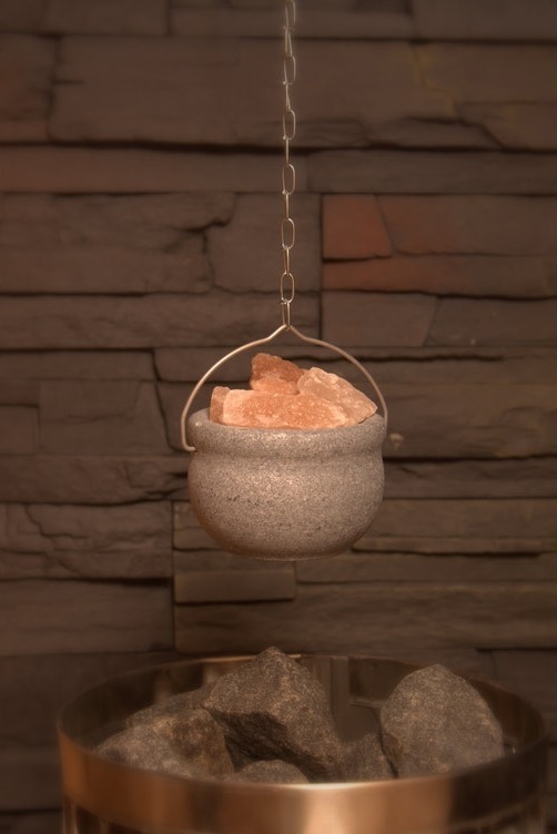 Saunia Soapstone Sauna Bowl - Finnish Sauna Accessories