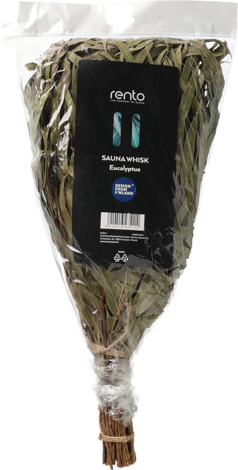 Rento Sauna Whisk - Eucalyptus - Finnish Sauna Accessories