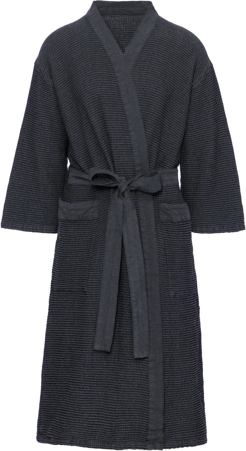 Rento Kenno Sauna Bathrobe - Black - S/M